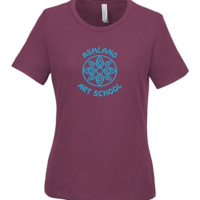 Bella+Canvas Relaxed Crewneck T-Shirt - Ladies' - Heathers - Screen