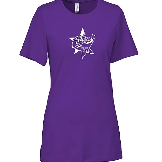 Bella+Canvas Relaxed Crewneck T-Shirt - Ladies’ - Screen
