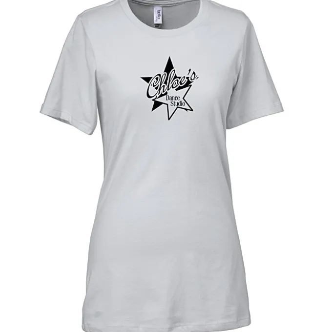 Bella+Canvas Relaxed Crewneck T-Shirt - Ladies’ - Screen