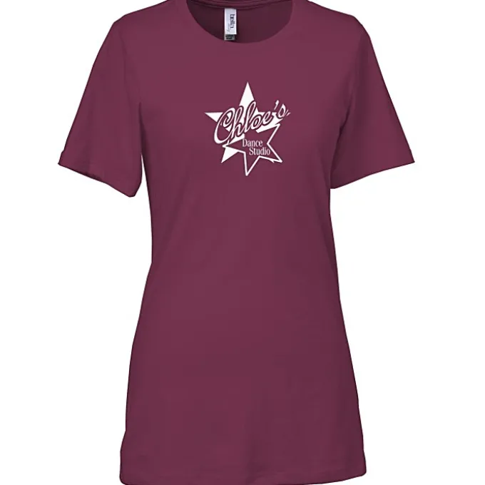 Bella+Canvas Relaxed Crewneck T-Shirt - Ladies’ - Screen