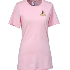 Bella+Canvas Relaxed Crewneck T-Shirt - Ladies’ - Embroidered