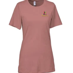 Bella+Canvas Relaxed Crewneck T-Shirt - Ladies’ - Embroidered