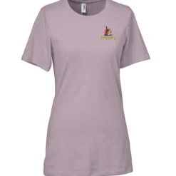 Bella+Canvas Relaxed Crewneck T-Shirt - Ladies’ - Embroidered
