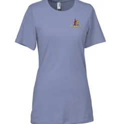 Bella+Canvas Relaxed Crewneck T-Shirt - Ladies’ - Embroidered
