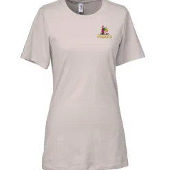 Bella+Canvas Relaxed Crewneck T-Shirt - Ladies’ - Embroidered