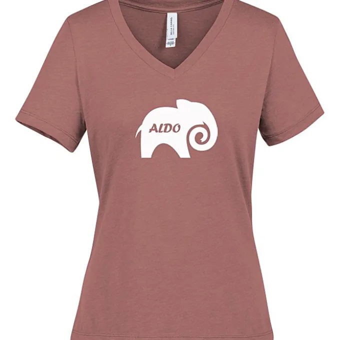 Bella+Canvas Relaxed V-Neck T-Shirt - Ladies' - Heathers - Screen