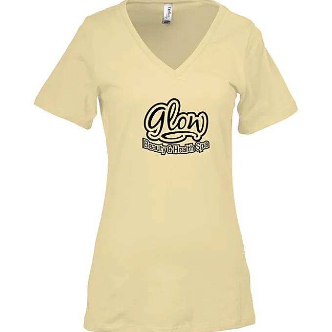 Bella+Canvas Relaxed V-Neck T-Shirt - Ladies’ - Screen