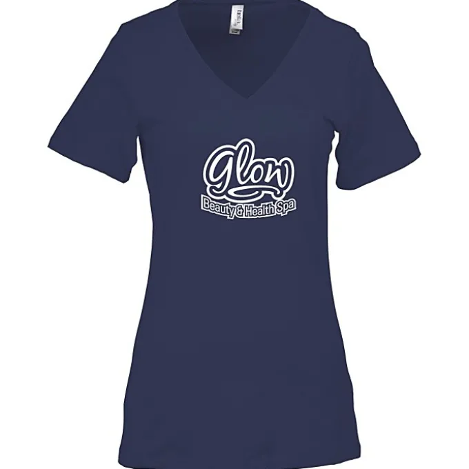 Bella+Canvas Relaxed V-Neck T-Shirt - Ladies’ - Screen