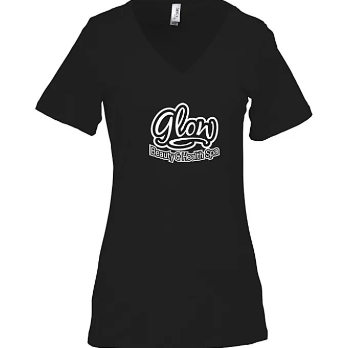 Bella+Canvas Relaxed V-Neck T-Shirt - Ladies’ - Screen