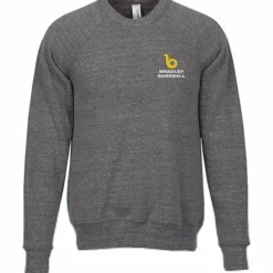 Bella+Canvas Tri-Blend Sponge Fleece Crewneck - Embroidered