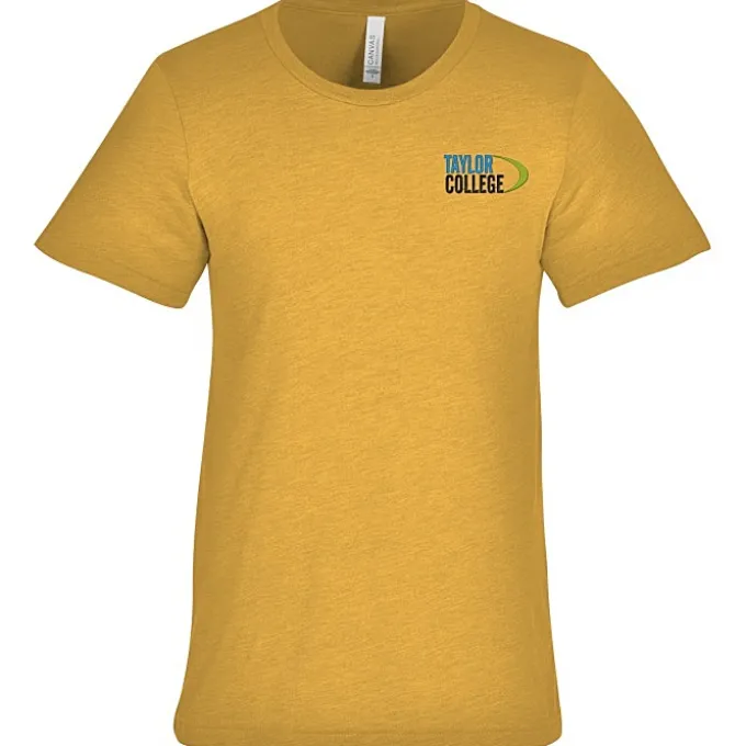 Bella+Canvas Tri-Blend T-Shirt - Men's - Embroidered