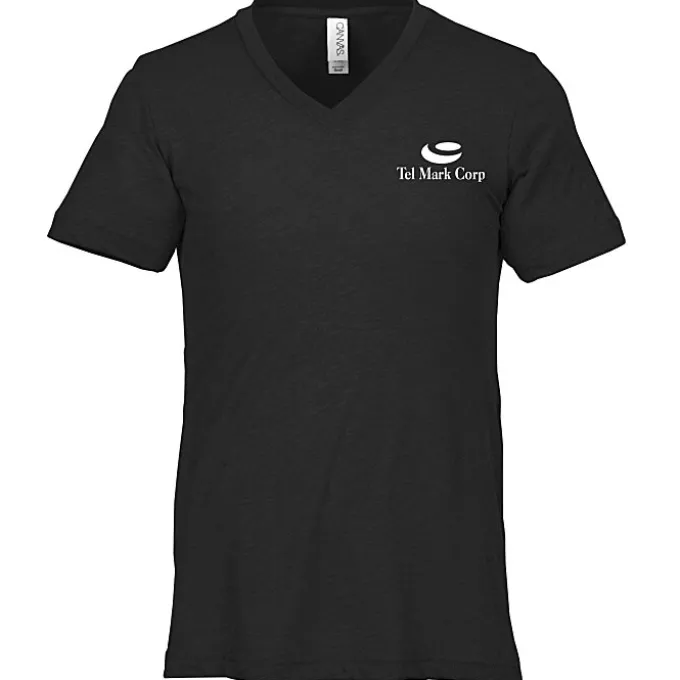 Bella+Canvas Tri-Blend V-Neck T-Shirt - Men's - Screen