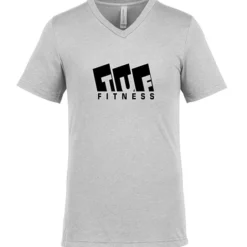 Bella+Canvas V-Neck T-Shirt - Men's - Heathers - Screen