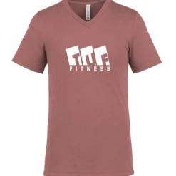 Bella+Canvas V-Neck T-Shirt - Men's - Heathers - Screen
