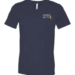 Bella+Canvas V-Neck T-Shirt - Men's - Embroidered