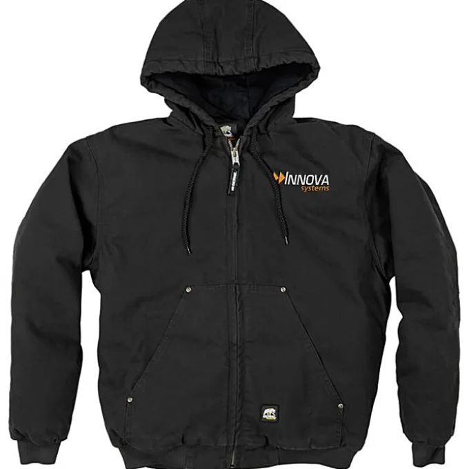 Berne Highland Washed Hooded Jacket