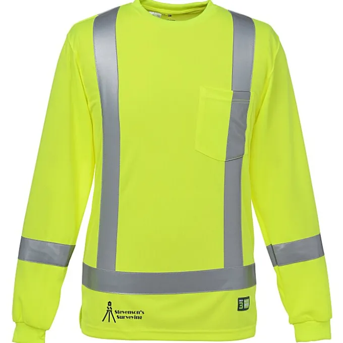 Berne Hi Vis Performance Long Sleeve T-Shirt