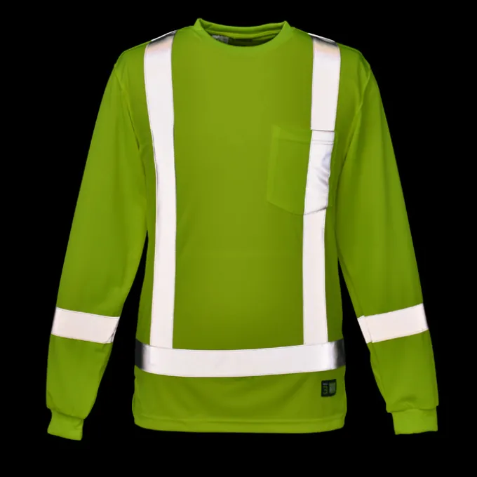 Berne Hi Vis Performance Long Sleeve T-Shirt