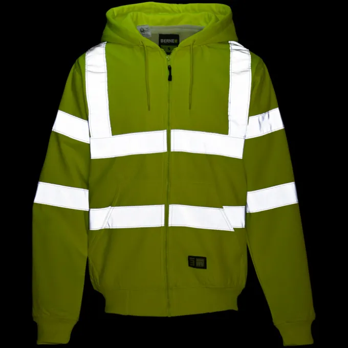 Berne Hi-Vis Thermal Lined Hoodie