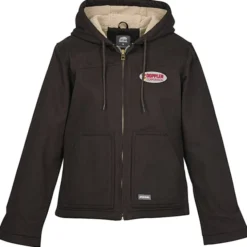Berne Sherpa-Lined Duck Hooded Jacket - Ladies'