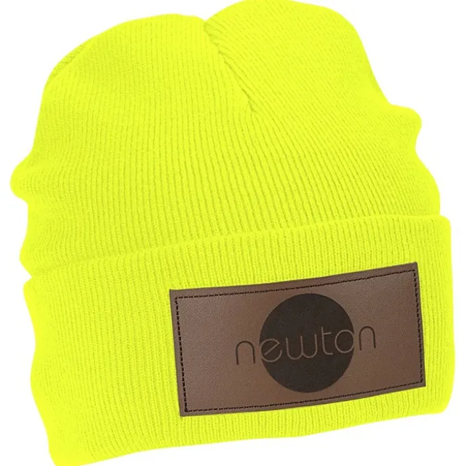 Big Cuff Knit Cap - Laser Engraved Patch