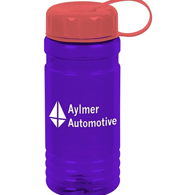 Big Grip Bottle with Tethered Lid - 20 oz