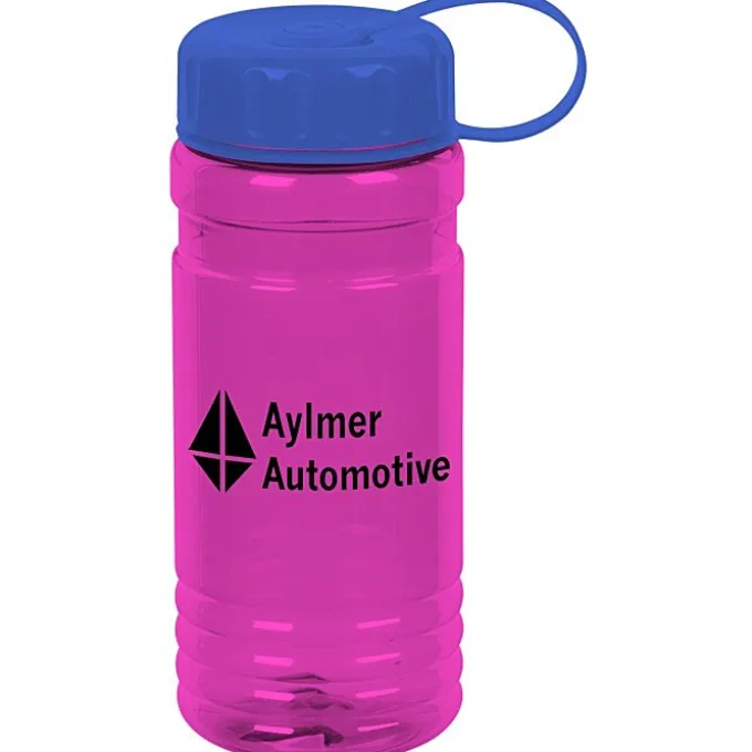 Big Grip Bottle with Tethered Lid - 20 oz