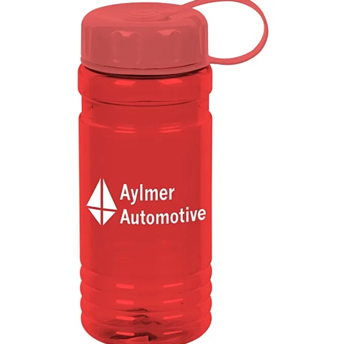 Big Grip Bottle with Tethered Lid - 20 oz