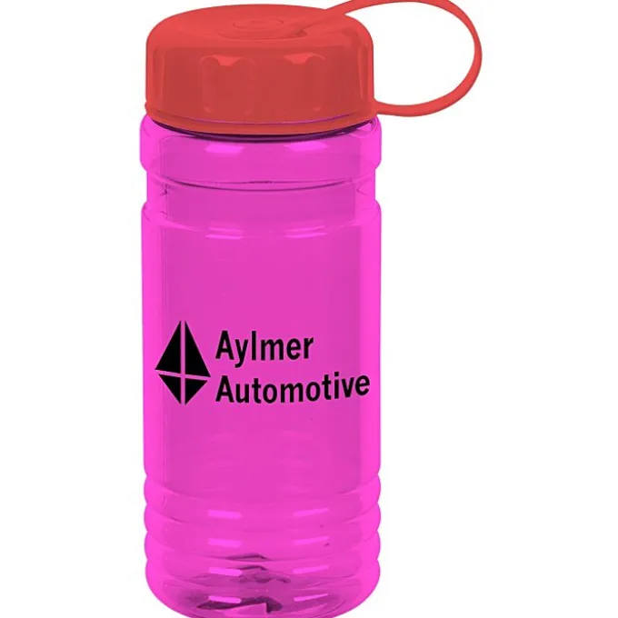 Big Grip Bottle with Tethered Lid - 20 oz