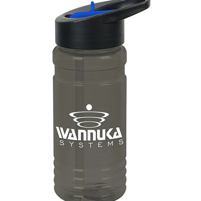 Big Grip Bottle with Two-Tone Flip Straw Lid - 20 oz