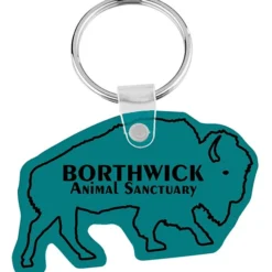 Bison Soft Keychain - Opaque