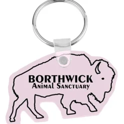 Bison Soft Keychain - Opaque