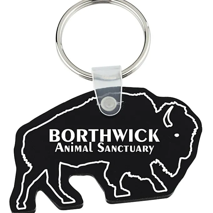 Bison Soft Keychain - Opaque