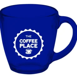 Bistro Glass Mug - 16 oz - Colors