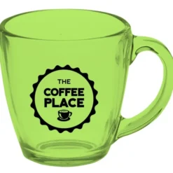 Bistro Glass Mug - 16 oz - Colors