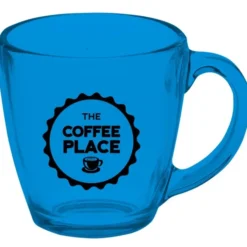 Bistro Glass Mug - 16 oz - Colors