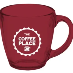 Bistro Glass Mug - 16 oz - Colors