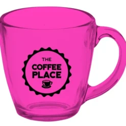 Bistro Glass Mug - 16 oz - Colors