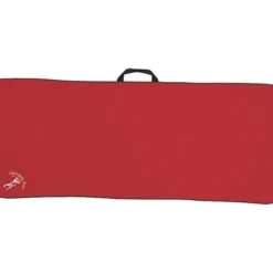Black Loop Waffle Golf Towel - 17 inches x 40 inches - 24 hr