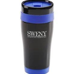 Black Stainless Steel Tumbler - 16 oz