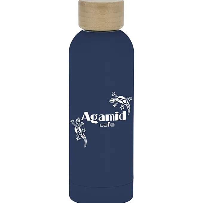 Blair Vacuum Bottle with Bamboo Lid - 17 oz - 24 hr