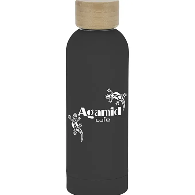 Blair Vacuum Bottle with Bamboo Lid - 17 oz - 24 hr