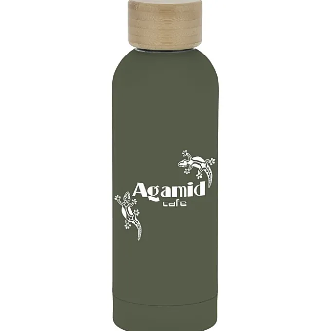 Blair Vacuum Bottle with Bamboo Lid - 17 oz - 24 hr