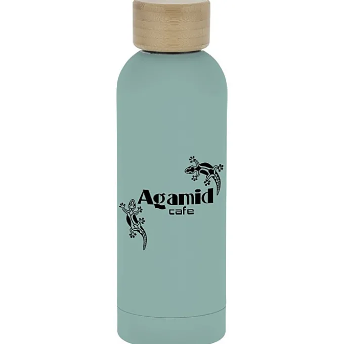 Blair Vacuum Bottle with Bamboo Lid - 17 oz - 24 hr