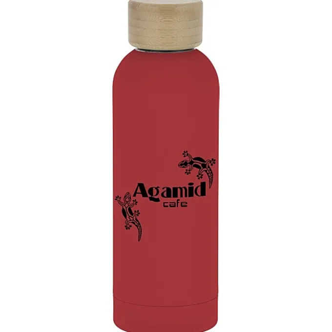 Blair Vacuum Bottle with Bamboo Lid - 17 oz - 24 hr