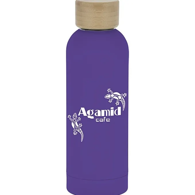 Blair Vacuum Bottle with Bamboo Lid - 17 oz - 24 hr