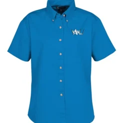 Blue Generation Fine SS Twill Shirt - Ladies'