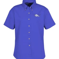 Blue Generation Fine SS Twill Shirt - Ladies'