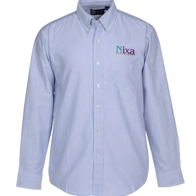 Blue Generation Long Sleeve Oxford - Men's - Stripes
