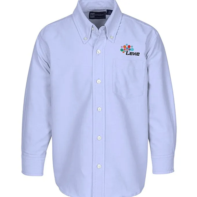 Blue Generation Long Sleeve Oxford - Youth